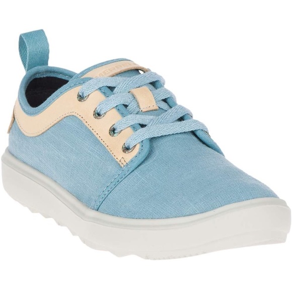 Merrell Shoes - Merrel All Around Town Blue Smoke Canvas Sneaker Size 8\38.5